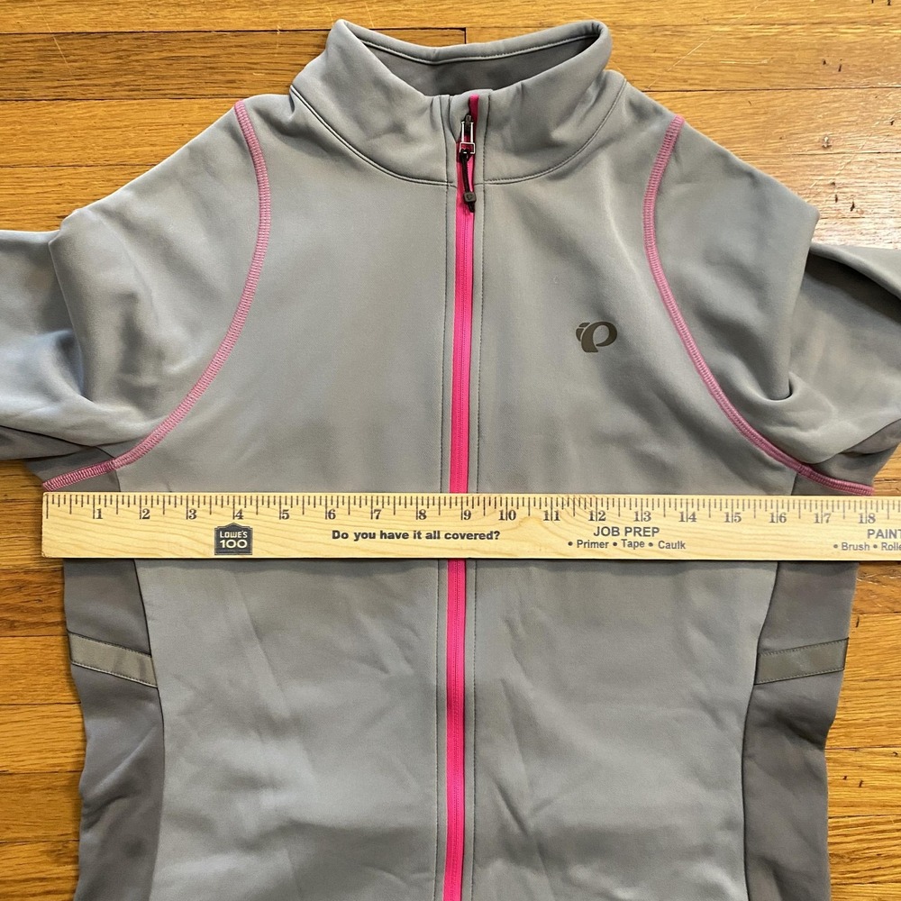 Pearl Izumi Cycling Jacket Womens Medium Gray Select Thermal Full Zip 11221680 - Picture 5 of 12